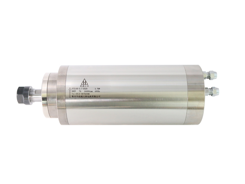 380V 3.7kW Water Cooled ER20 400Hz Spindle Motor