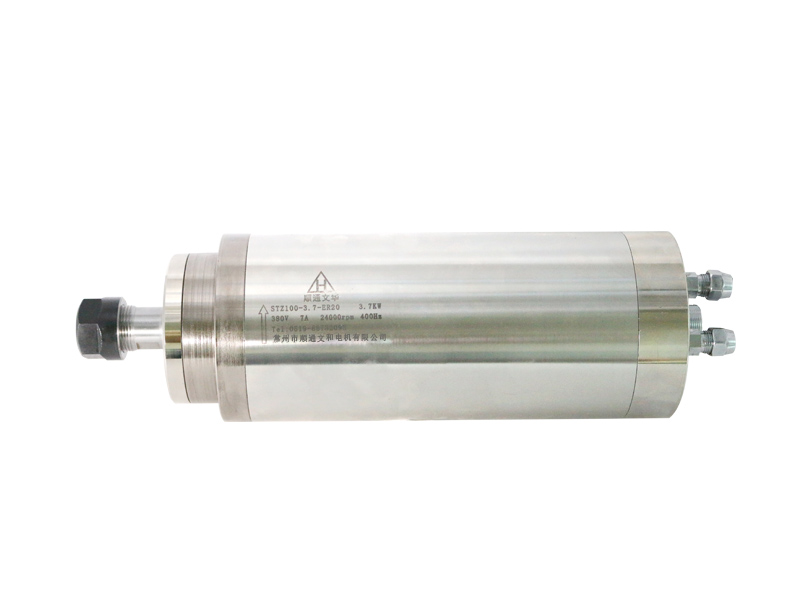 3.7kW Water Cooled ER20 100mm 24000 RPM Spindle Motor