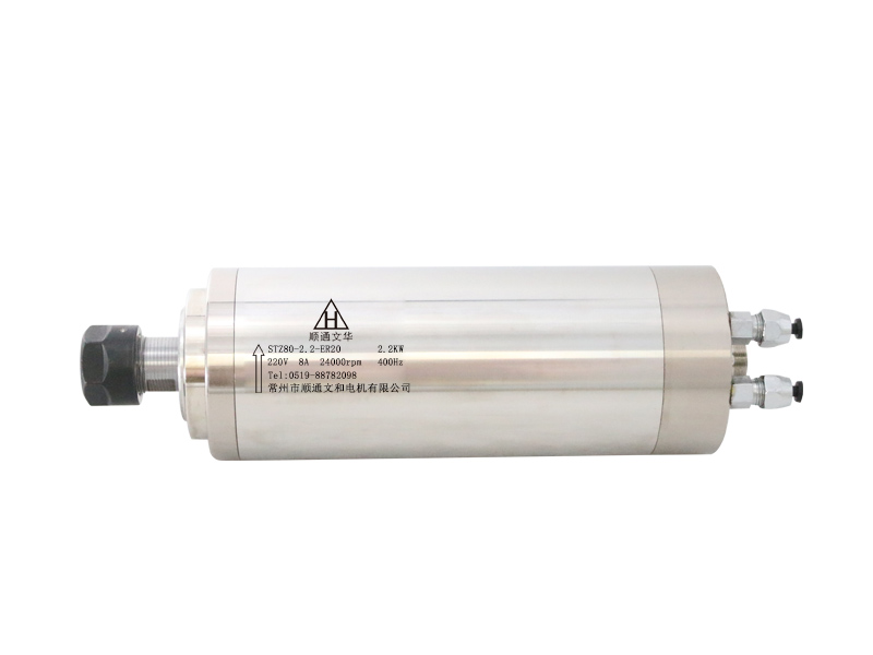 2.2kW Water Cooled ER20 24000 RPM Spindle Motor